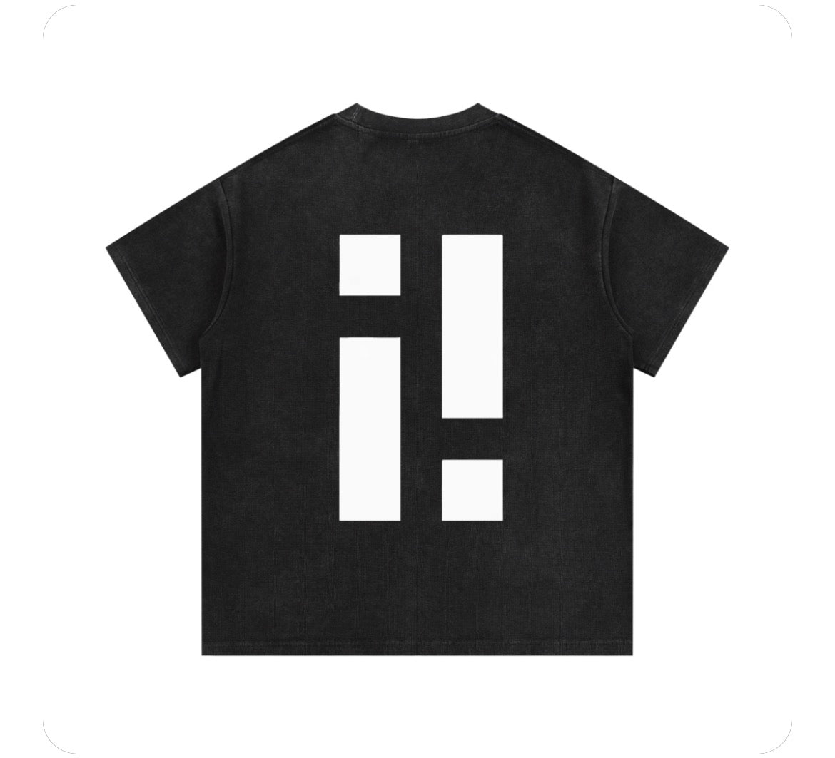 Mineral Wash waffle knit T-Shirt indecisive legacy logo